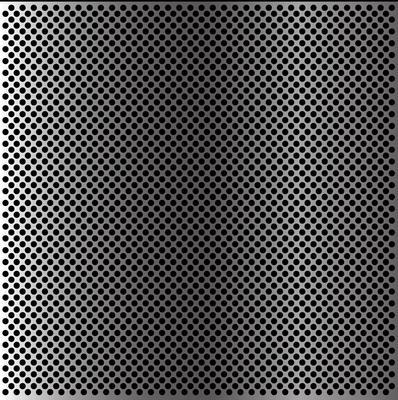 Abstract metal circle mesh pattern wallpaper background texture vector illustration.