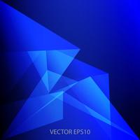 blue low polygon and geometric background 