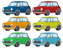 Set of different car vector