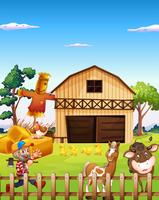 Farmhouse vector