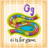 Letter G vector