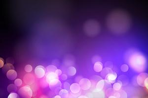 Abstract Blue Circle blurred light, Bokeh lights and glitter background Vector