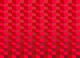 Red wallpaper with rectangle texture. vector illustration.