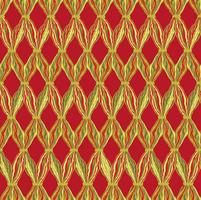 Abstract wavy line tile pattern. Wool fabric geometric ornament vector