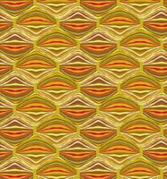 Abstract wavy line tile pattern. Wool fabric geometric ornament vector