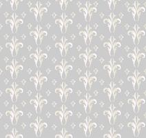 Seamless flower pattern. Abstract floral ornament. Brocade Texture vector