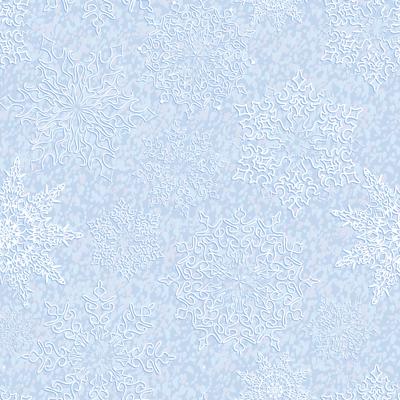 Snow seamless pattern Christmas Winter holiday background