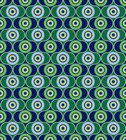 Abstract geometric pattern. Circle ornament. Polka dot tile ornament vector