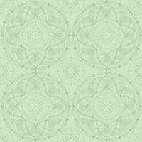 Abstract floral geometric ornament. Seamless Line pattern vector