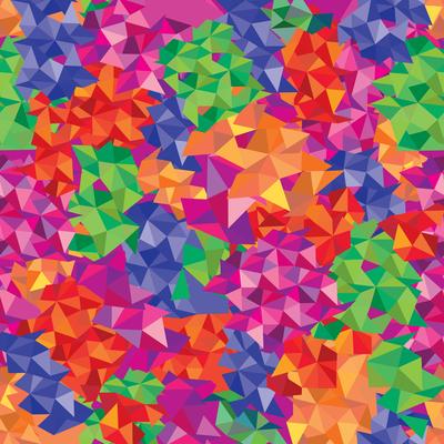 Abstract seamless pattern. Geometric mosaic background