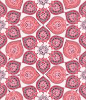 Floral seamless background. Oriental ornament. Flower pattern. vector