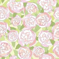 Floral seamless pattern. Flower background. Flourish garden texture vector