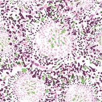 Chaotic blot sealess pattern. Floral dot texture, flower petal spot vector