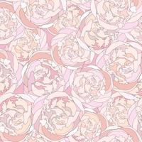 Floral seamless pattern. Flower background. Flourish garden texture vector