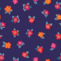 Floral seamless pattern. Flower background. Garden ornament vector