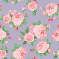 Floral seamless pattern. Flower background. Garden texture vector