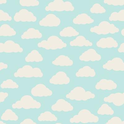 Cloud pattern. Cloudy sky seamless backround