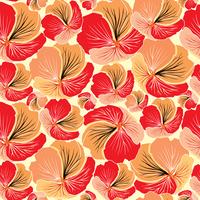 Floral seamless pattern. Flower background. Flourish garden texture vector