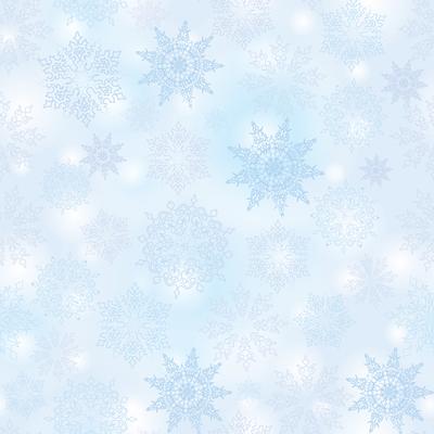 Snow seamless pattern Christmas Winter holiday background