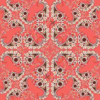 Floral seamless background. Oriental ornament. Flower pattern. vector