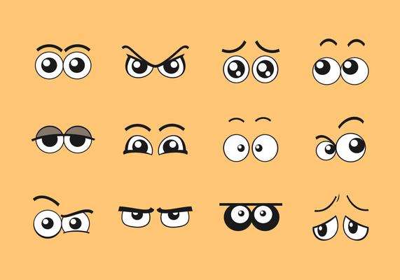 Cute Animal Eyes Vector Hd Images, Anime Eyes Blue, Blue, Eye