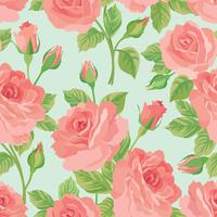 Floral seamless pattern. Flower background. Flourish garden texture vector