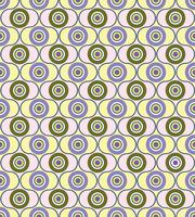 Abstract geometric pattern. Circle ornament. Polka dot tile ornament