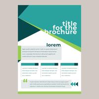 Colorful Brochure Template vector