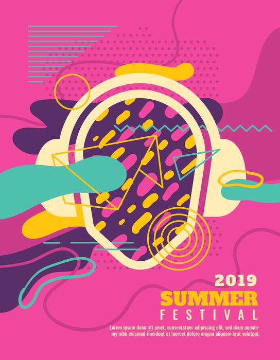 Festival Poster Vector Art, Icons, and Graphics for Free Download
