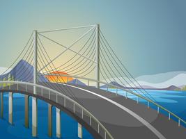 A long bridge vector