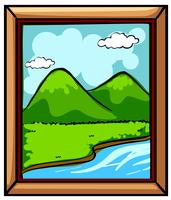Picture frame vector