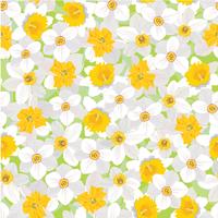 Floral seamless pattern. Flower background. vector