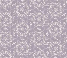 Abstract dot floral seamless texture. Stylish tile pattern vector