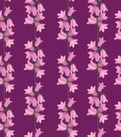 Floral seamless pattern. Flower background. vector