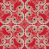 Floral seamless background. Oriental ornament. Flower pattern. vector