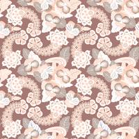 Floral seamless pattern. Oriental texture. Flower ornament vector