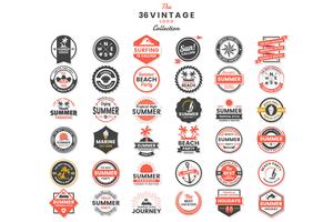 Vintage Retro Vector Logo for banner