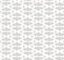 Seamless flower pattern. Abstract floral ornament. Brocade Texture vector