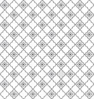 Seamless line pattern. Abstract floral ornament. Geometric texture vector