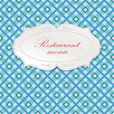 Oval frame. Seamless tartan pattern Square geometric background