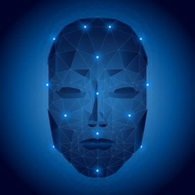 Artificial Intelligence Face Cyber Mind 