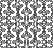 Patrón floral sin fisuras Textura oriental. Adorno de flor vector