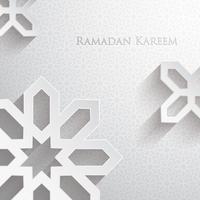 Saludos de ramadan vector