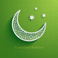 Saludos de ramadan vector