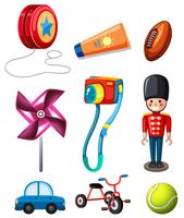 Set of children toy vector