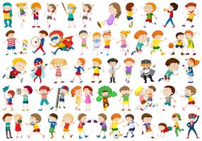 Set of many character vector