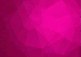 Fondo geométrico abstracto rosado arrugado triangular bajo estilo gráfico vectorial ilustración vectorial vector
