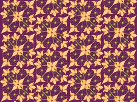 Abstract floral seamless texture. Stylish oriental flower pattern vector
