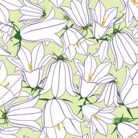 Floral seamless pattern. Flower background. vector