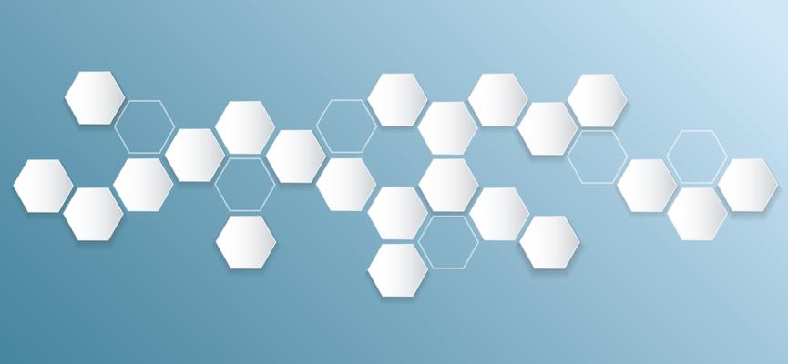 abstract hexagon bee hive background